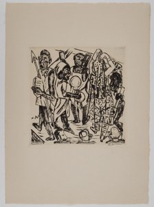 “Black Dance” by Max Beckmann