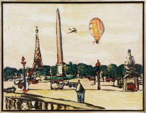 Place de la Concorde by Day by Max Beckmann