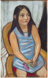 Portrait of Margarete Wichert by Max Beckmann