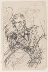Portrait of Piper (the Publisher) by Max Beckmann