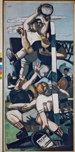 Rugby Player by Max Beckmann