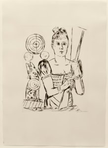 Shooting Gallery by Max Beckmann