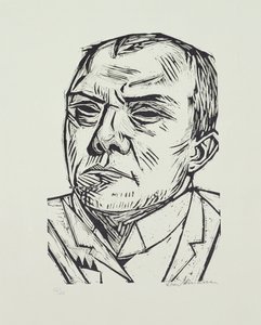 Self Portrait by Max Beckmann