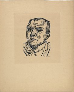 Self Portrait by Max Beckmann