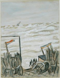Beach at High Tide