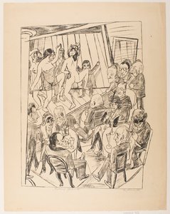 Striptease, plate 4 from the series 