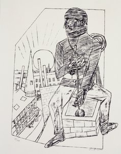 The Chimney Sweep by Max Beckmann