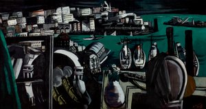 The Harbor of Genoa by Max Beckmann