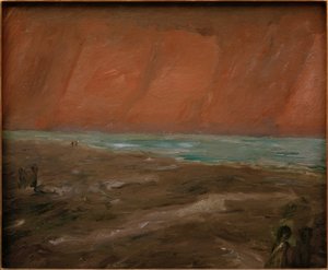 Gloomy Evening by the Sea