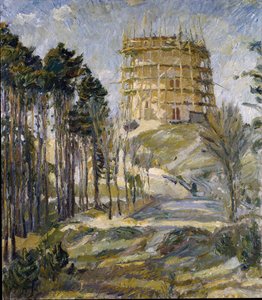 Water Tower in Hermsdorf by Max Beckmann