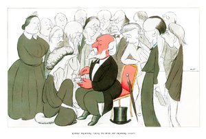 Robert Browning, Taking Tea with the Browning Society by Henry Maximilian Beerbohm