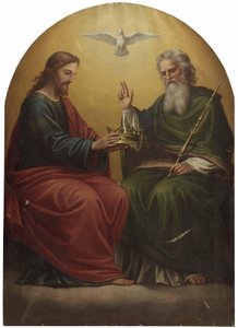 Max Fürst Trinity with Crown by Max Furst