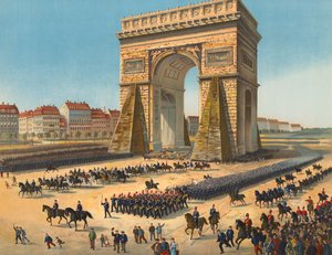 Entry of German Troops into Paris