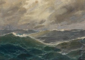 Stormy Sea by Max Jensen