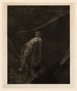Back into Nothingness, plate fifteen from A Life