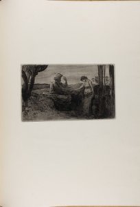Christ and the Samaritan Woman by Max Klinger