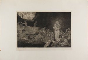 Christ and the Women Sinners, plate thirteen from A Life
