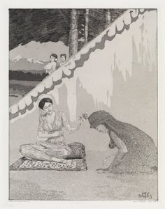 Thanks (Tent, Opus XIV, Part 1, No. 11) by Max Klinger