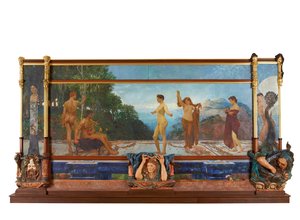 The Judgment of Paris by Max Klinger