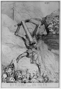 Death as a Plasterer after Jean Paul F.R. by Max Klinger