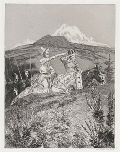The Train (Tent, Opus XIV, Part 1, No. 13) by Max Klinger