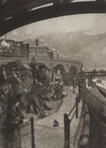 A Murder, from Dramas Opus IX by Max Klinger