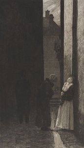One Step, from Dramas Opus IX by Max Klinger