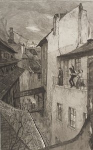 A Mother I, from Dramas Opus IX by Max Klinger