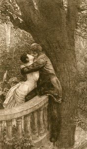 Kiss, from the Series A Love, Opus X by Max Klinger
