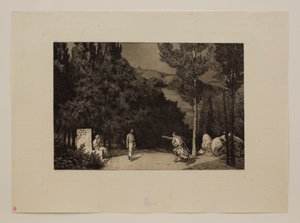 Pyramus and Thisbe III by Max Klinger