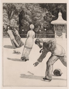 A Glove: The Action by Max Klinger