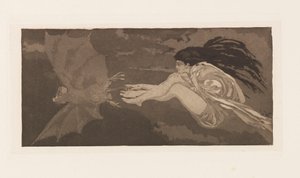 Witch and Bat, 1880