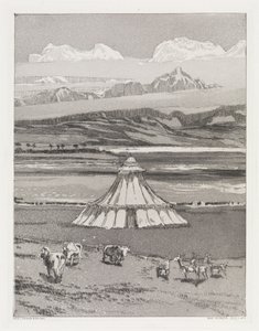 Tent (Tent, Opus XIV, Part 1, No. 2) by Max Klinger