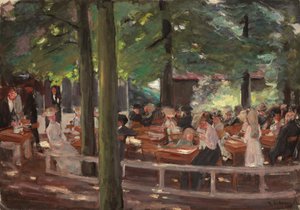 Beer Garden in Laren (Study)