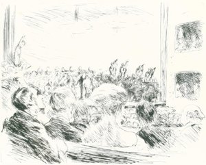 The Symphony Concert by Max Liebermann