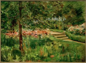The Kitchen Garden in Wannsee Facing Northwest