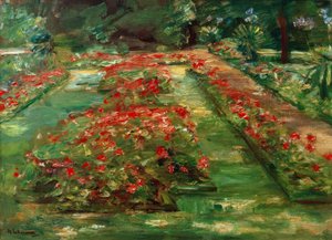 The Flower Terrace in the Wannsee Garden Facing North