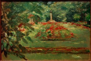 The Flower Terrace in the Wannsee Garden Facing North