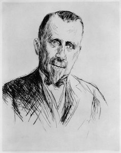 Heinrich Mann by Max Liebermann