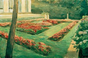 M. Liebermann, Flower Terrace Wannsee by Max Liebermann