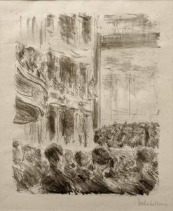 M. Liebermann, The Concert by Max Liebermann