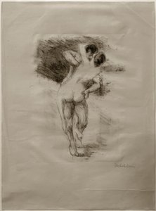 M. Liebermann, Love Scene by Max Liebermann