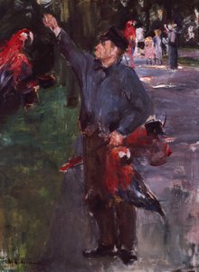 Man with Parrots