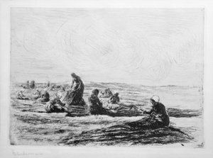 Net Menders by Max Liebermann