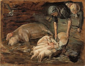 Pigsty, Nursery, 1887