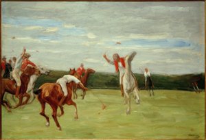 Polo Players in Jenisch Park