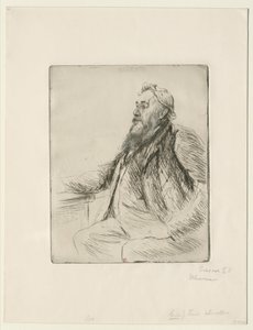 Portrait of Justus Brinckmann by Max Liebermann