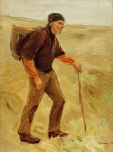 Walking Farmer (Study, Full Figure)