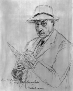 Self-Portrait with Panama Hat