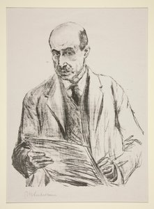 Self-Portrait by Max Liebermann
